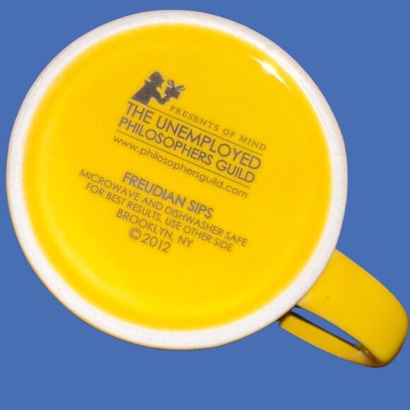 Freudian Sips Coffee Mug by The Unemployed Philosophers Guild 2012 - Picture 5 of 6